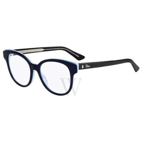 Dior Dior 50 mm kék / fekete/ köves szemüvegkeret CDMONTA1MVP50 33618200