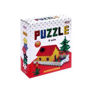 Regio Jatek 150 sztuk plastikowych klocków do budowania, 6 kolorów - Gra