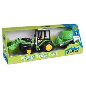 Lendkerekes traktor arató utánfutóval - 30 cm 85850431 Munkagépek gyerekeknek - Traktor