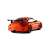 Orange Porsche GT3 RS remote control car, rear view, 1:24 scale