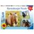 Ravensburger Ló Puzzle 3x49 pieces for children, horse themed jigsaw puzzle