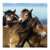 Ravensburger Puzzle 3x49 pieces - Beautiful Horses, close-up image of three horses huddled together