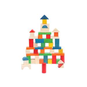 Drvene kocke za gradnju set od 50 komada 85851467 - Drvena igračka za građenje