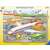 Ravensburger Flughafen 40-teiliges Puzzle, zeigt eine geschäftige Flughafenszene mit Flugzeugen, Gepäckabfertigern und Passagieren
