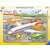 Ravensburger Flughafen 40-teiliges Puzzle, zeigt eine geschäftige Flughafenszene mit Flugzeugen, Gepäckabfertigern und Passagieren