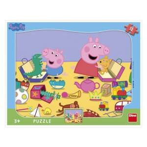Dino Puzzle 12 kom - Peppa 85851612 - Dino Bikes