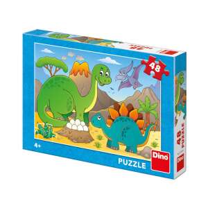 Dino Puzzle 48 db - Dínók 85851622 Puzzle - Állatok