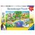 Puzzle Ravensburger Animale de la Zoo 2x12 piese cutie
