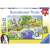 Ravensburger Zvieratá zo ZOO 2 x 12 dielikov puzzle krabica, s farebnou ilustráciou zvierat zo ZOO