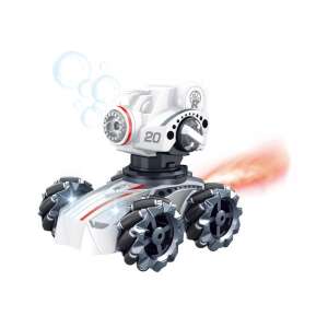 RC tank na fúkanie bublín s 360-stupňovou otočnou vežou, fúka bubliny - Autá a vozidlá