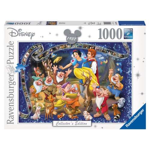 Ravensburger 1000 piece Disney Snow White jigsaw puzzle, featuring Snow White and the Seven Dwarfs