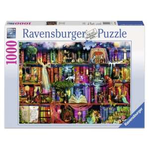 Ravensburger Puzzle 1 000 db Tündérek könvyespolca 85853139 Puzzle - Épület - Fantázia