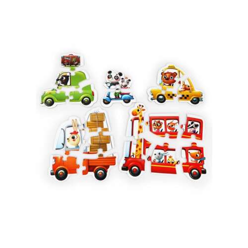 Dieliky puzzle Cubika Autá 20 dielikov XXL