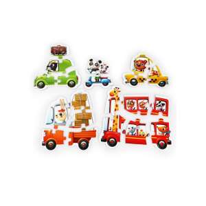 Cubika Autók 20 darabos XXL puzzle darabok - Cubika