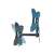 Esperanza ERW007 TV wall mount, black, swivel and tilt mechanism