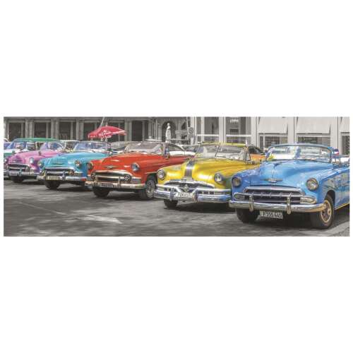 Dino Puzzle 1000 komada panoramska - susret automobila 86648993