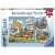 Puzzle Ravensburger 3x49 elementów, pojazdy budowlane, plac budowy, puzzle dla dzieci