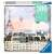 Ravensburger 300 piece puzzle, Paris skyline with Eiffel Tower and hot air balloons