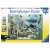 Puzzle Ravensburger 100 elementów dla dzieci, Podwodne cuda, przedstawiające fantazyjny podwodny świat z domami, zwierzętami i ośmiornicą jeżdżącą na rowerze