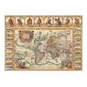 Puzzle Dino 2000 de piese harta lumii asamblat - Puzzle