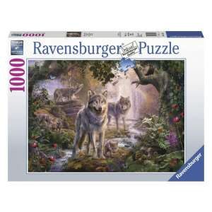Ravensburger Puzzle 1000 dielikov, Vlčia rodina v lete - Puzzle