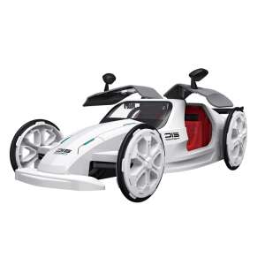 DIY Solar Power Car, бяла кола, задвижвана от слънчева енергия, STEM играчка, играчка за деца, образователна играчка, научна играчка, подарък за деца, от 6 години - Nonbrand Игра кола