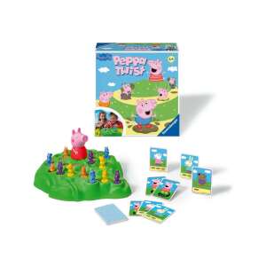 Ravensburger Peppa Malac Peppa Twist társasjáték, Peppa Malacot és családját ábrázolja - Ravensburger