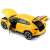 Bburago Lamborghini Urus 1:18 méretarányú modell autó, sárga, nyitott ajtókkal, csomagtartóval és motorháztetővel