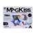 MagKiss 24 piece magnetic building toy set, includes triangles, squares, and hexagons