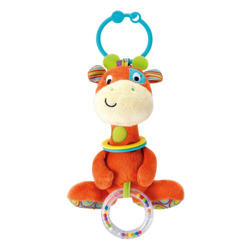 WinFun Giraffe Plush Rattle toy for babies