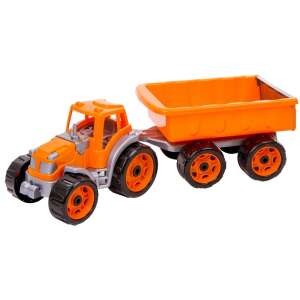 Műanyag traktor utánfutóval - 53 cm 85855426 Munkagépek gyerekeknek - Traktor