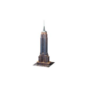 Gotova 3D puzzle Ravensburger Empire State Building na bijeloj pozadini - Puzzle