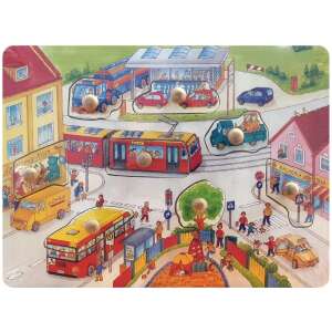 Cars 9-Piece Wooden Puzzle