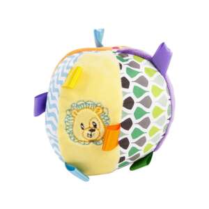 Weicher Löwen-Rasselball Babyspielzeug, bunt und weich, perfekt für die sensorische Entwicklung - Rasseln