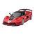 Piros Ferrari FXX K EVO 1:18 méretarányú modellautó, oldalnézet