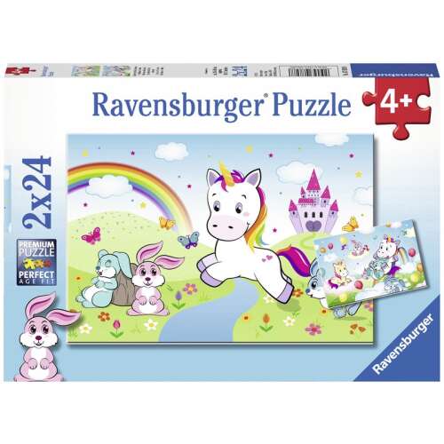 Ravensburger Csodás unikornisok 2 x 24 db puzzle 85855838