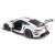 Bburago 1/24 scale model car, Porsche 911 RSR GT, white, rear view