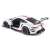 Bburago 1/24 scale model car, Porsche 911 RSR GT, white, rear view