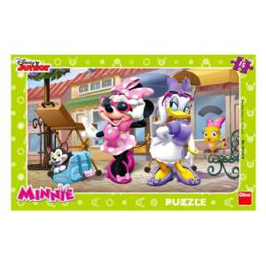 Dino Minnie egér Párizsban 15 darabos puzzle 85856077 Puzzle - Mesehős