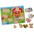 Puzzle Fa bébi s hospodárskymi zvieratami, drevené puzzle dieliky