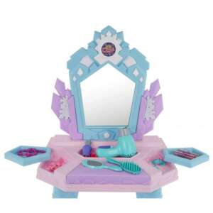Toaletný set The MakeUp Gorgeous pre dievčatá, so svetelnými a zvukovými efektmi, obsahuje toaletný stolík, stoličku a doplnky - Ramiz