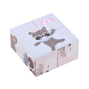 Jokomisada  4 db fakockából álló 6 oldalas kisállatos kirakó