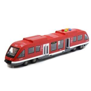 Piros városi vonat 85864997 Vonatok, vasúti elemek, autópályák