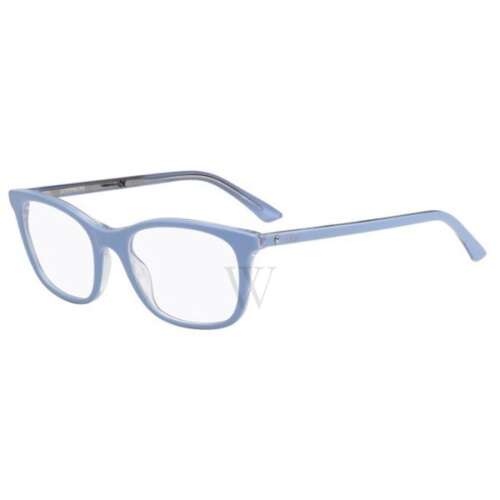Dior Dior 52 mm világos kék / köves szemüvegkeret Z-DBEU8 33619618