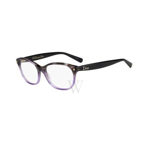 Dior Dior 52 mm Havana Violet, fekete szemüvegkeret CD32374PM52 33619624