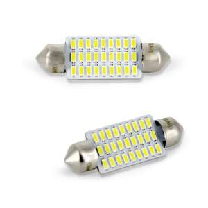 LED žiarovka CarGuard, 10 x 39 mm Sofit, 1,5W, 189 lúmenov, 27 SMD LED, biele svetlo - Auto žiarovky