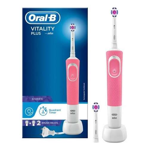Oral-B D100.413 3D Elektromos fogkefe, rózsaszín