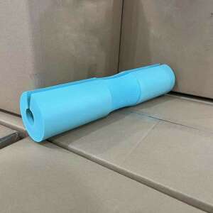 Perna de barbell albastră pentru ridicarea greutăților confortabilă - Echipamente de fitness