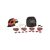 Black and Decker Mouse Sander BEW230BC-QS with sanding pads and carrying case