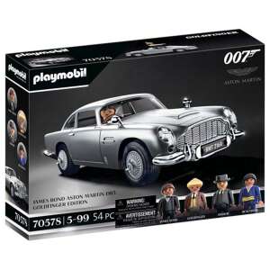 Playmobil James Bond: Mașină Aston Martin DB5 cu figurine - Goldfinger Edition 70578 33640387 Playmobil Movie Cars